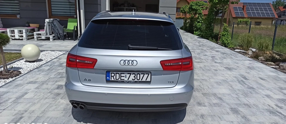 Audi A6 cena 58000 przebieg: 210000, rok produkcji 2012 z Dębica małe 46